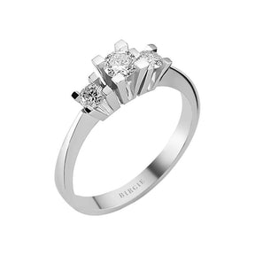 0.40 Carat Diamond Trilogy Ring