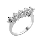 1.26 Carat Diamond 5 Stone Engagement Ring