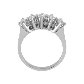 0.61 Carat Diamond 5 Stone Engagement Ring