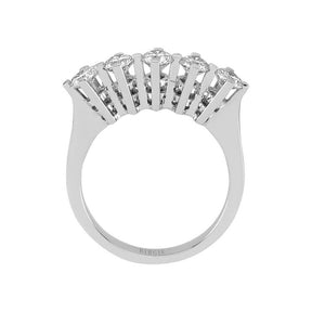 Bague de fiançailles 5 pierres diamant 0,94 carat