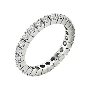 1.26 Carat Diamond Eternity Wedding Ring