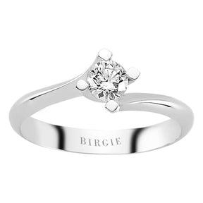 0.31 Carat G Color Diamond Solitaire Ring