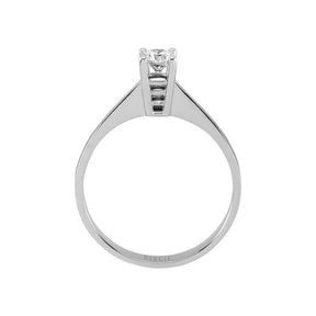 0.29 Carat G Color Diamond Solitaire Ring