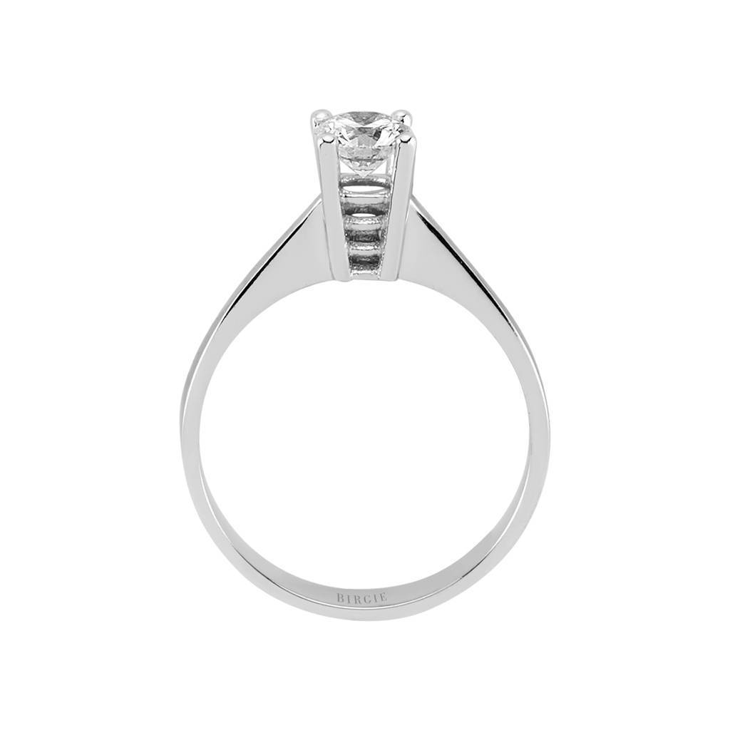 Bague solitaire diamant 0,53 carat