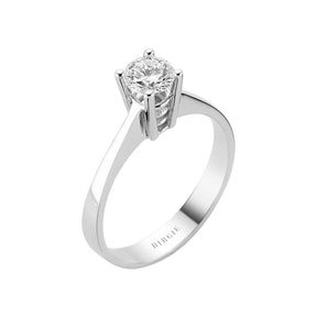 Bague solitaire diamant 0,53 carat