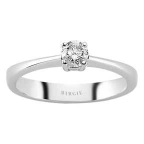 0.28 Carat G Color Diamond Solitaire Ring