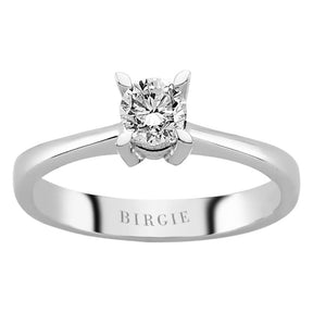 Bague solitaire diamant 0,50 carat