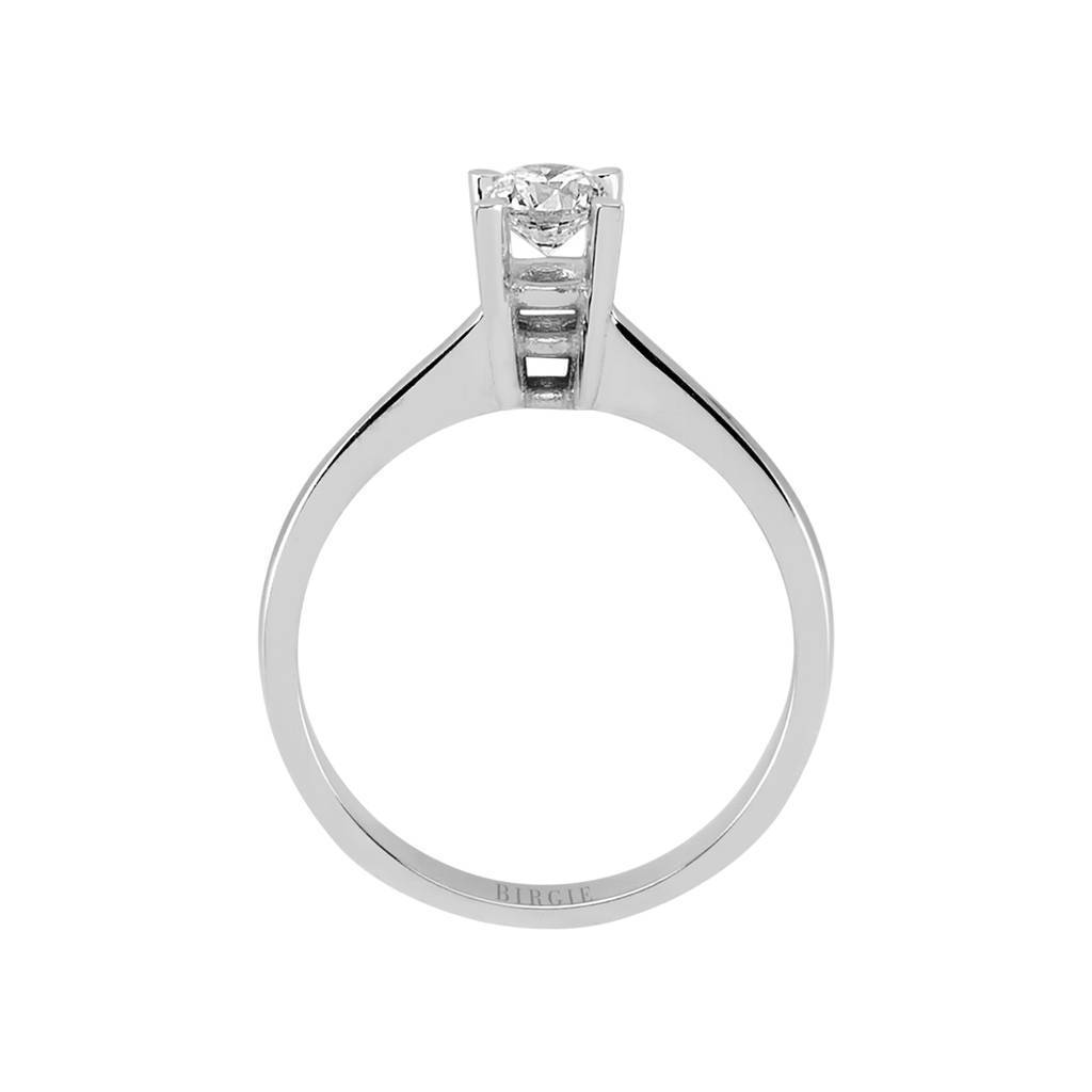 Bague solitaire diamant 0,50 carat