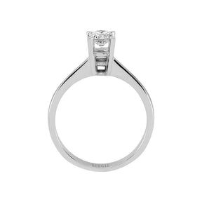 Bague solitaire diamant 0,50 carat