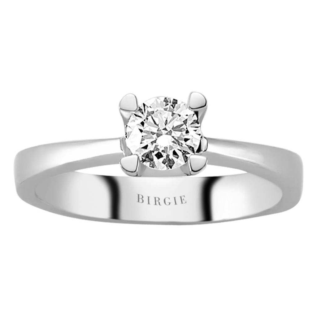 Bague solitaire diamant 0,50 carat