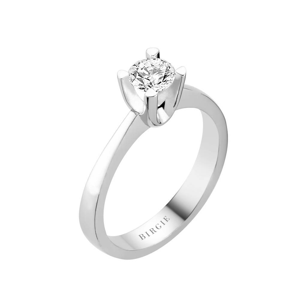 Bague solitaire diamant 0,50 carat