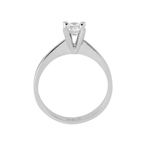 Bague solitaire diamant 0,39 carat