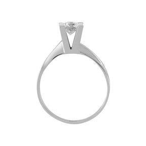 Bague solitaire diamant 0,53 carat