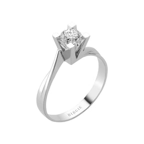 Bague solitaire diamant 0,53 carat