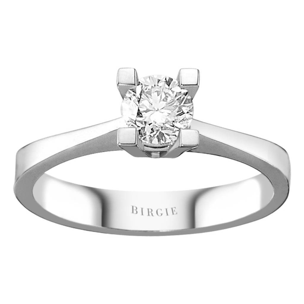 Bague solitaire diamant 0,50 carat