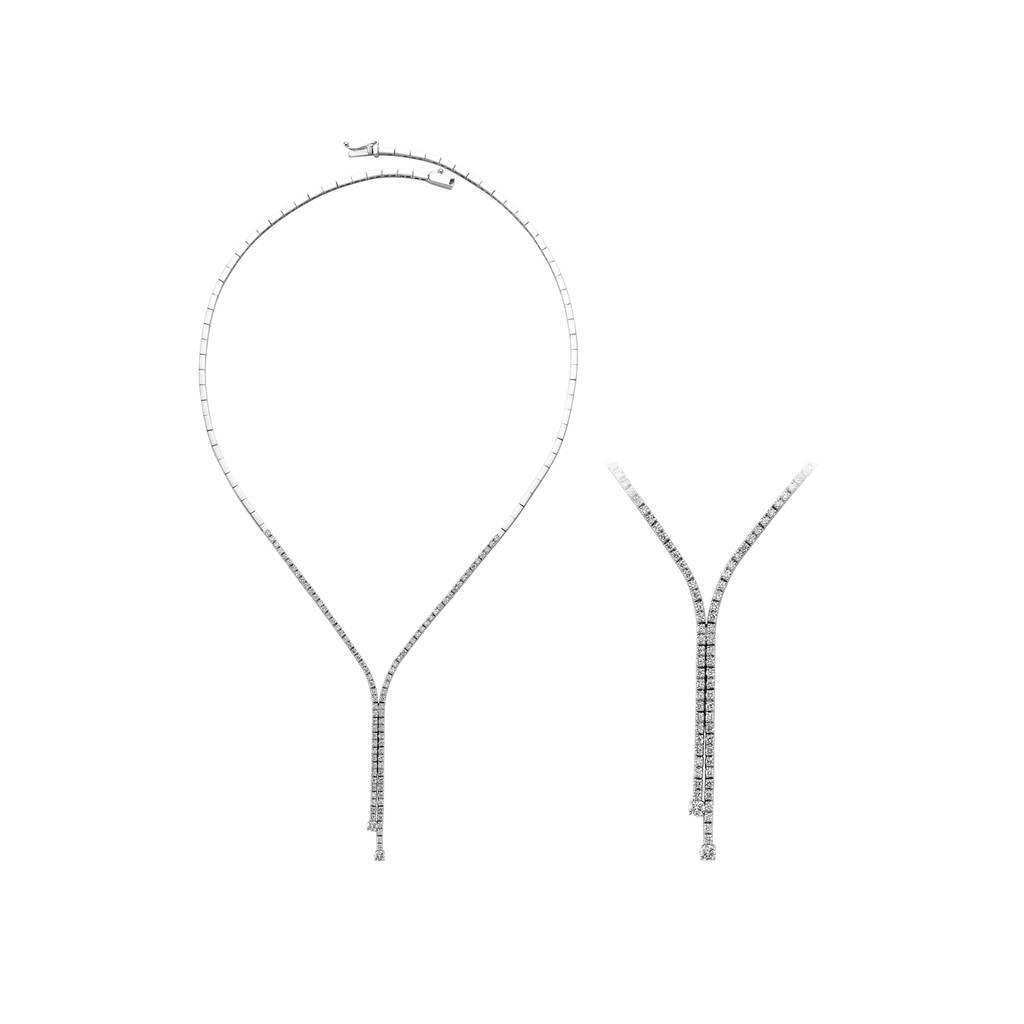 1.75 Carat Diamond Tennis Necklace