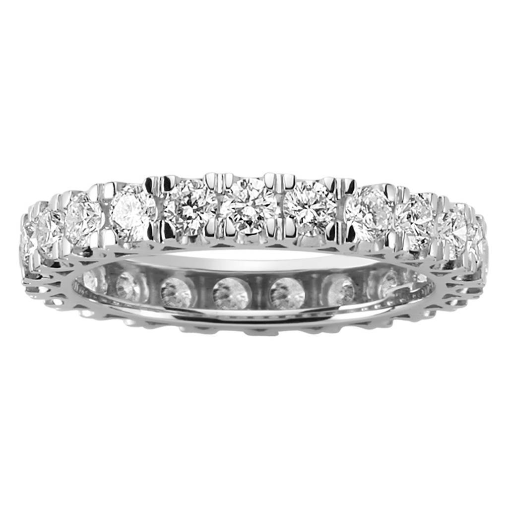 1.71 Carat Diamond Eternity Wedding Ring