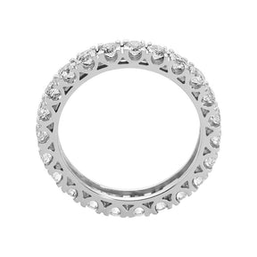 1.71 Carat Diamond Eternity Wedding Ring