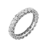 1.71 Carat Diamond Eternity Wedding Ring