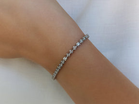 1,80 Gesamtkarat Diamant Tennis Armband