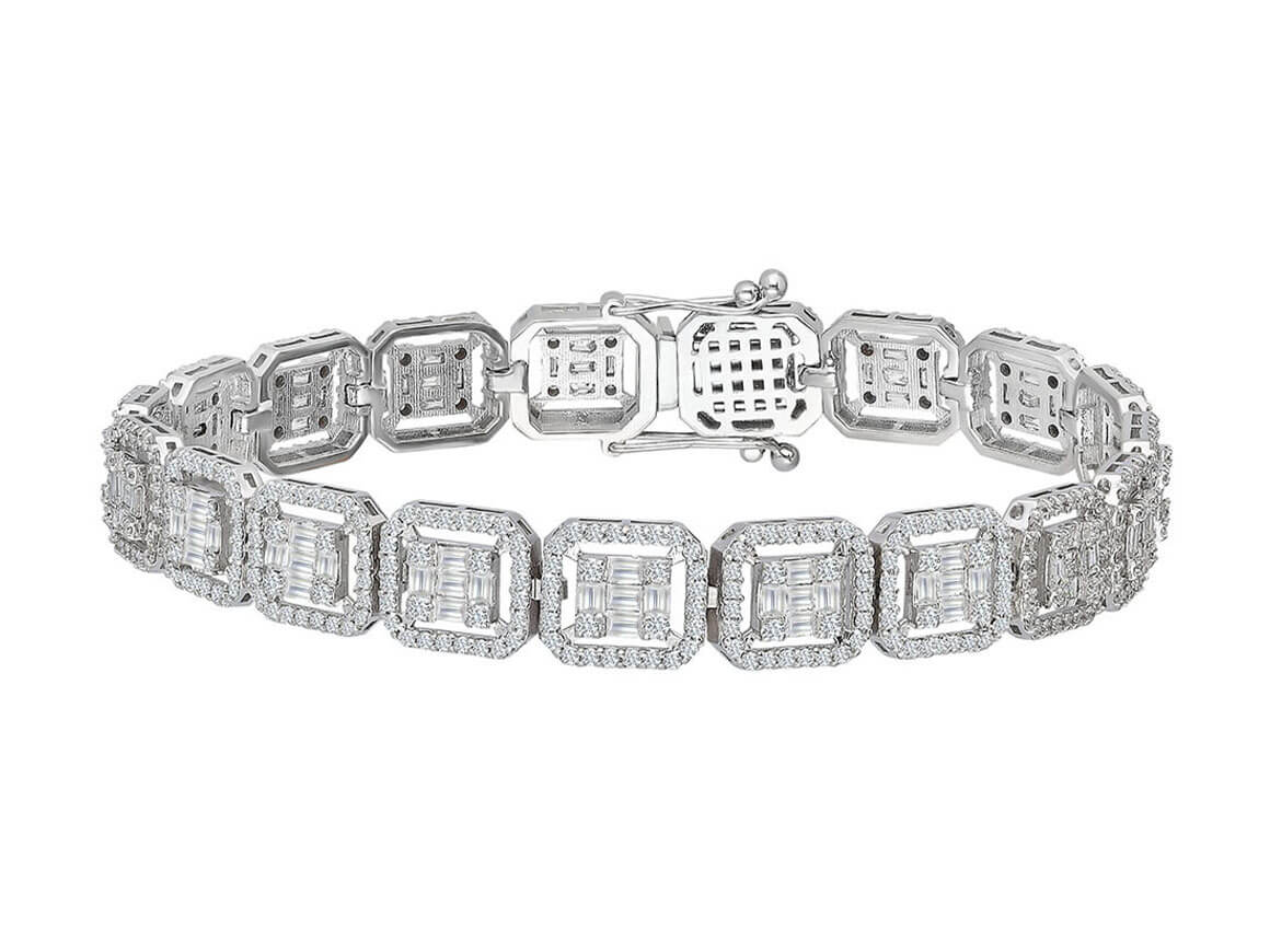 Baguette Diamant Armband