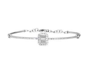 Baguette Diamant Armkette