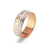 Byzantine Design Yellow Gold Wedding Band