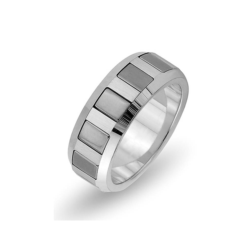 White Gold Wedding Band - Birgie Diamant | Fine Jewellery - Diamant & Edelstein Schmuck