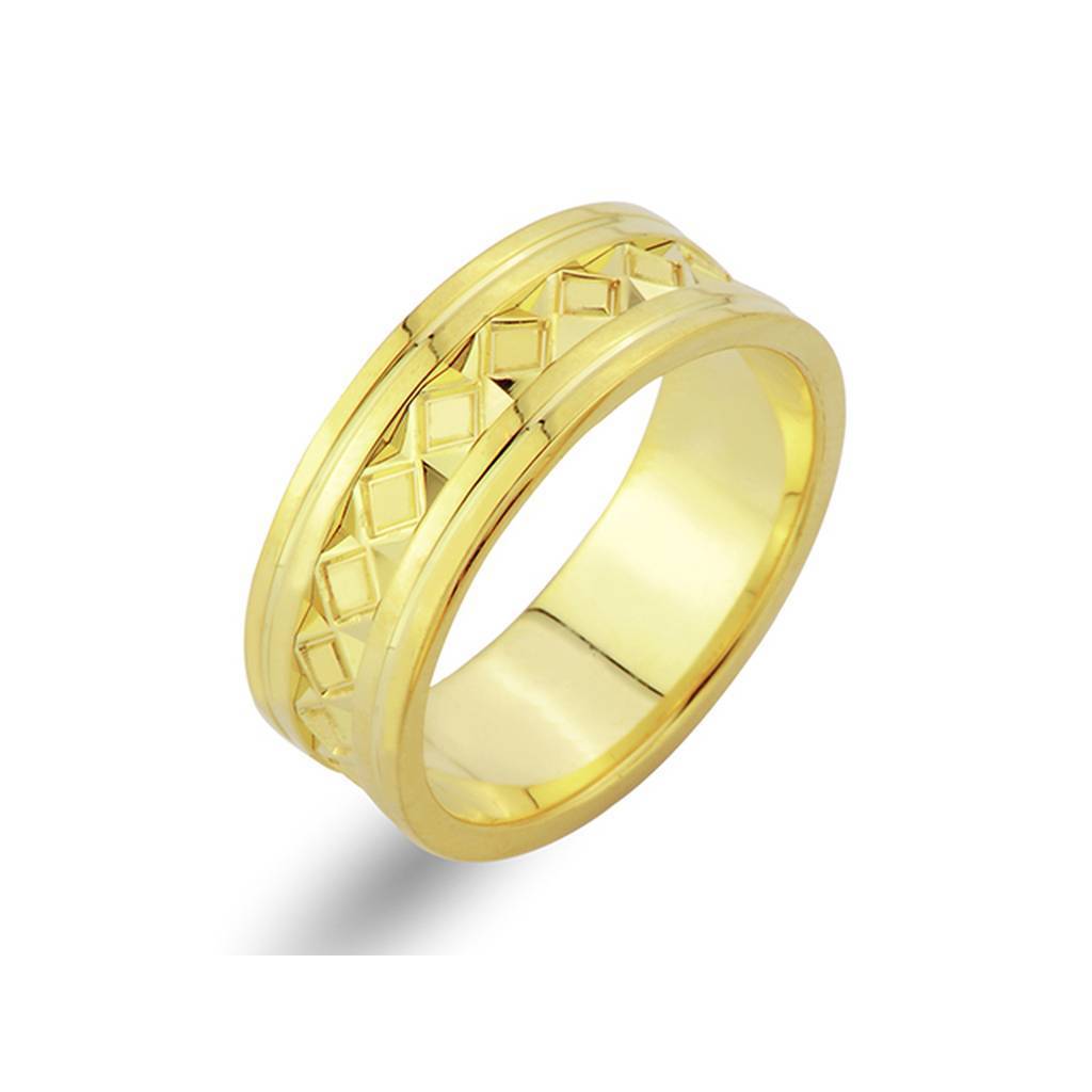 Yellow Gold Wedding Band - Birgie Diamant | Fine Jewellery - Diamant & Edelstein Schmuck