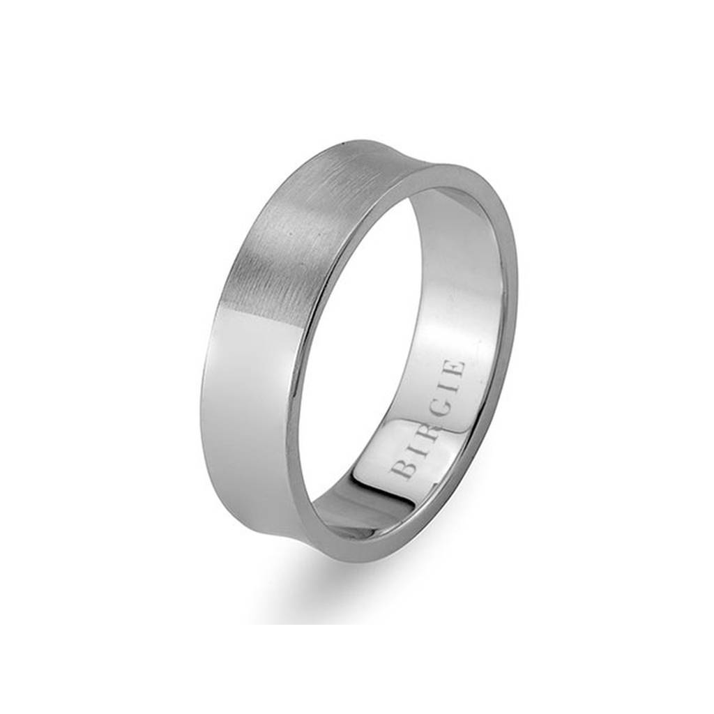 White Gold Wedding Band - Birgie Diamant | Fine Jewellery - Diamant & Edelstein Schmuck