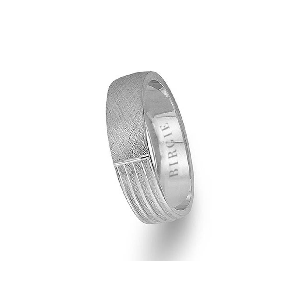 White Gold Angkor Wedding Band