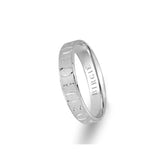 White Gold Hadrian Wedding Band