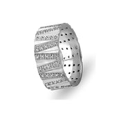 White Gold Venus Wedding Band w/ Diamonds - Birgie Diamant | Fine Jewellery - Diamant & Edelstein Schmuck