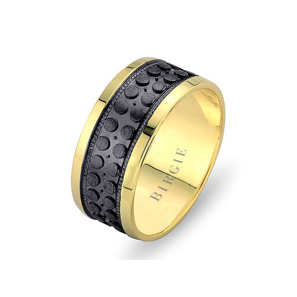 Yellow Gold Saturn Wedding Band - Birgie Diamant | Fine Jewellery - Diamant & Edelstein Schmuck