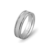 White Gold Seretan Wedding Band - Birgie Diamant | Fine Jewellery - Diamant & Edelstein Schmuck