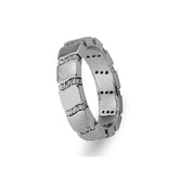 White Gold Cedy Wedding Band w/ Diamonds