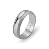 White Gold Delv Wedding Band