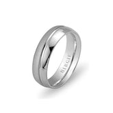 White Gold Florence Wedding Band