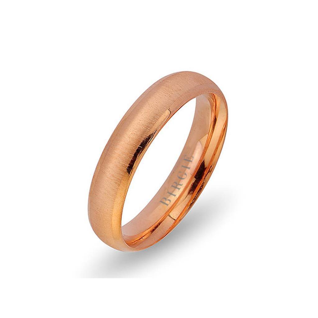 Rose Gold Troia Wedding Band