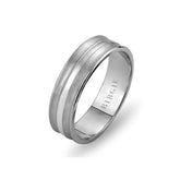 White Gold Lycia Wedding Band - Birgie Diamant | Fine Jewellery - Diamant & Edelstein Schmuck