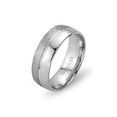 White Gold Eyup Wedding Band