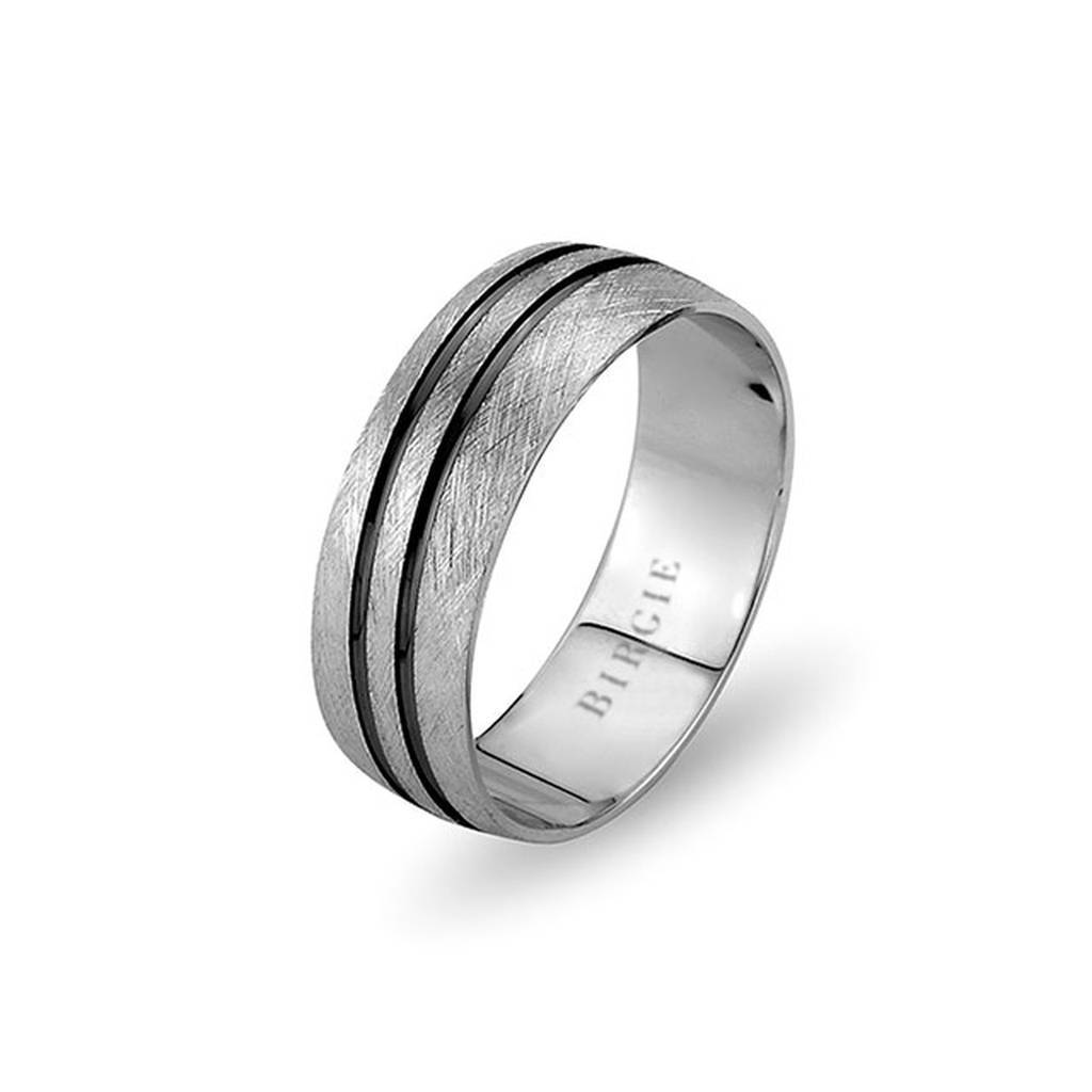 White Gold Bebek Wedding Band