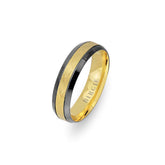 Yellow Gold 2 Coloured Anatolia Wedding Band - Birgie Diamant | Fine Jewellery - Diamant & Edelstein Schmuck