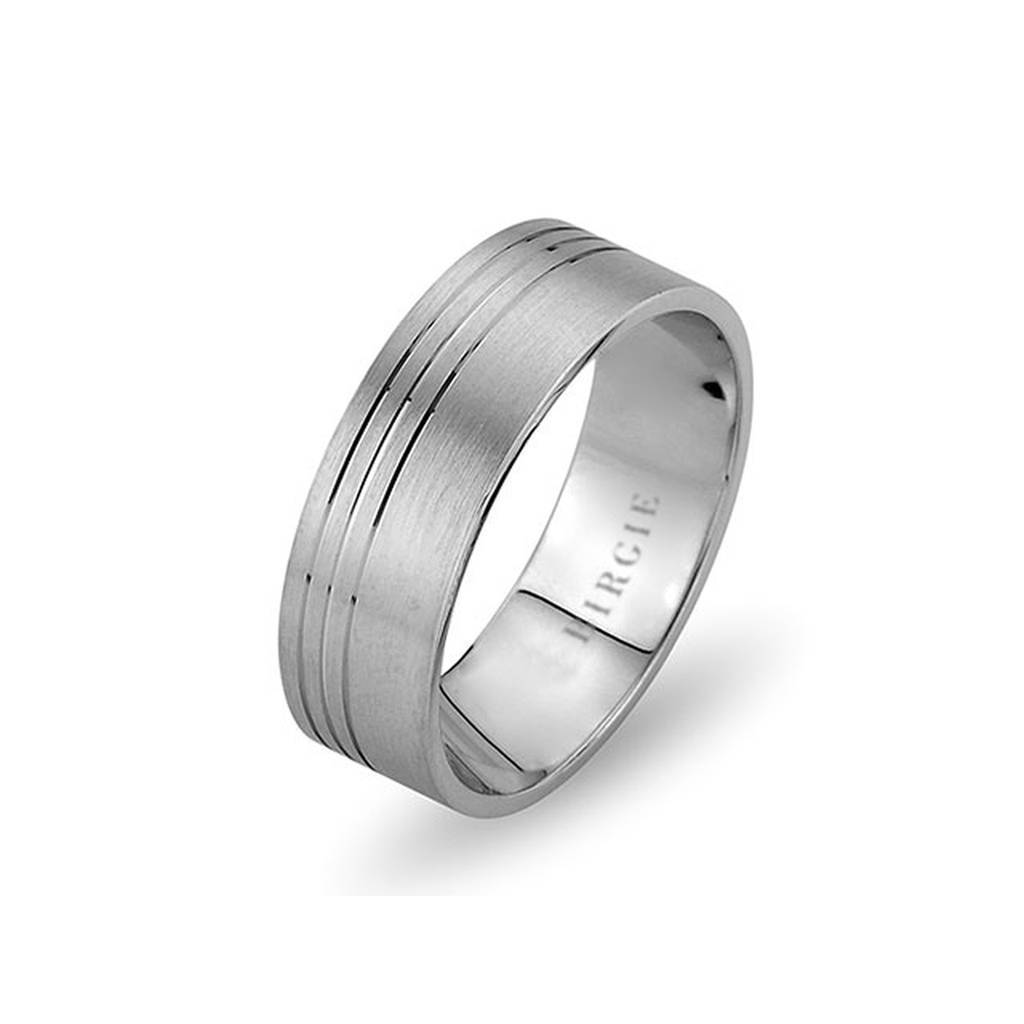 White Gold Wedding Band - Birgie Diamant | Fine Jewellery - Diamant & Edelstein Schmuck