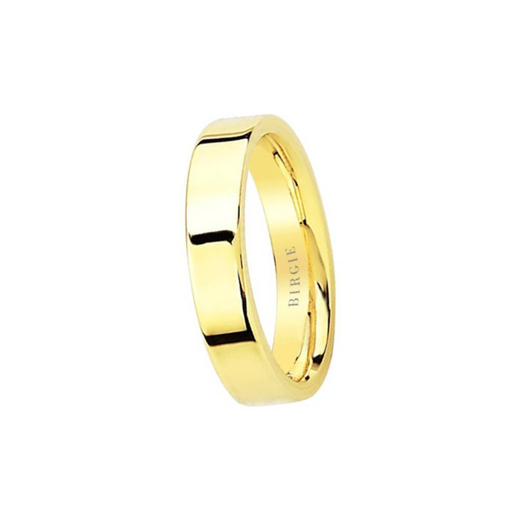 Yellow Gold Classical Wedding Band - Birgie Diamant | Fine Jewellery - Diamant & Edelstein Schmuck